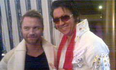 A reluctant Ronan is snapped on set with ChineseElvis by Keith Lemon