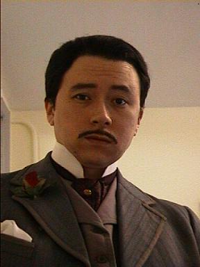 A handsome chap, the inspector is the Victorian predecessor to the famous Chinese Detective of the 80's, which brings us neatly full circle in ChineseElvis' circle of famous friends...
